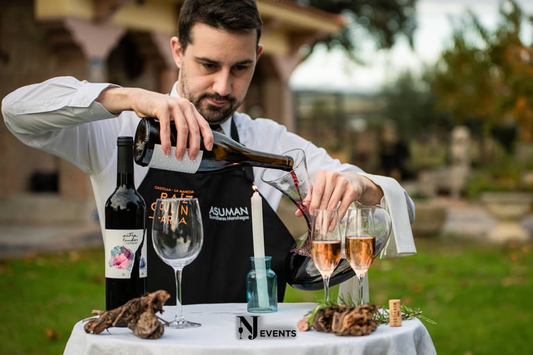 Evento de team building con cata de vino en Toledo