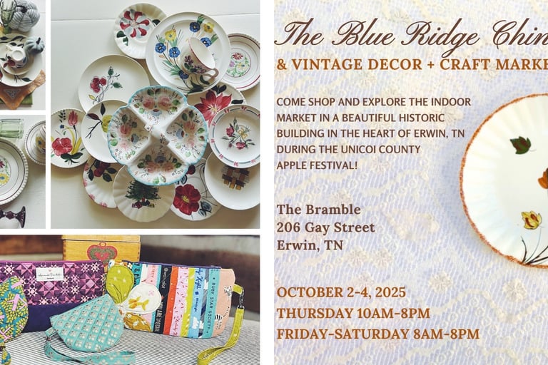 Blue Ridge China, Craft Popupmarket