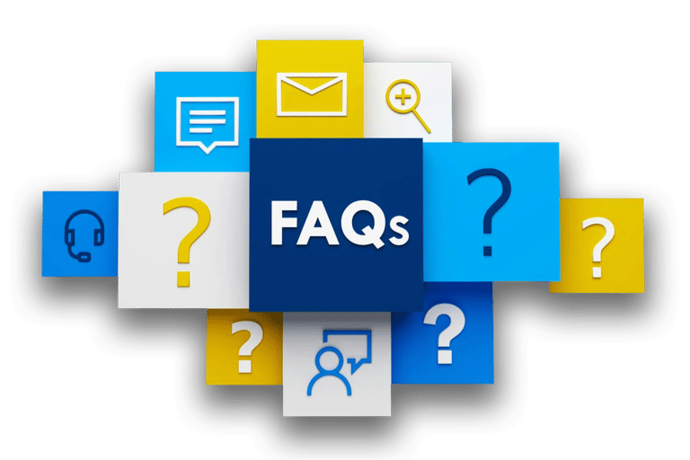 imagem ilustrativa da seção de perguntas conhecida como FAQS.