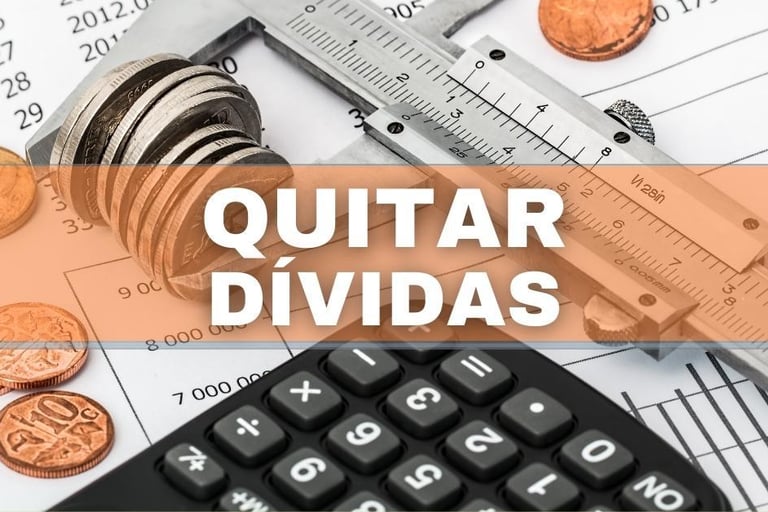 imagem da palavra quitar dividas