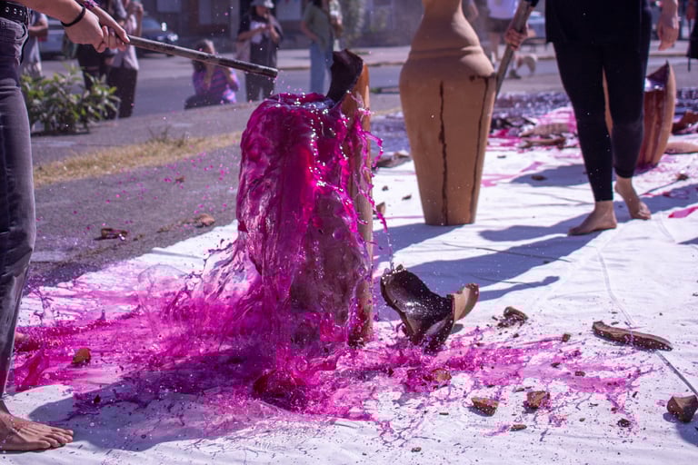 México feminicida y transfeminicida: agua