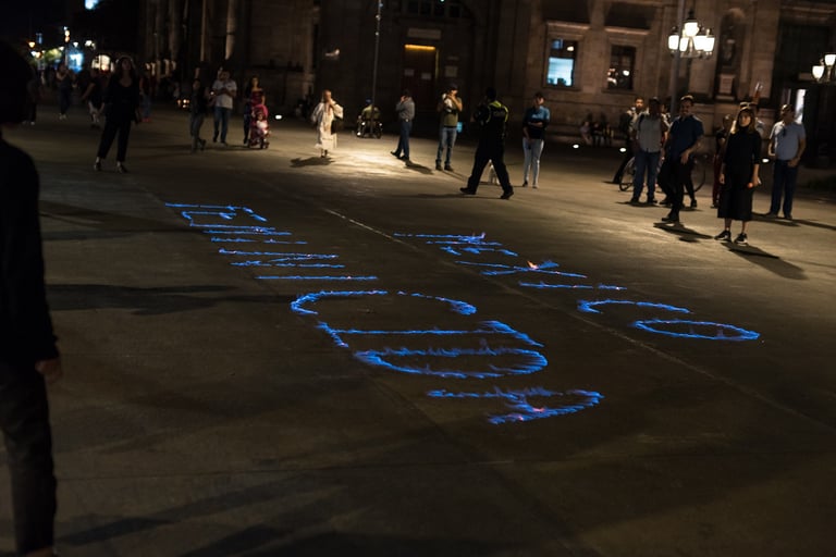 México feminicida: fuego