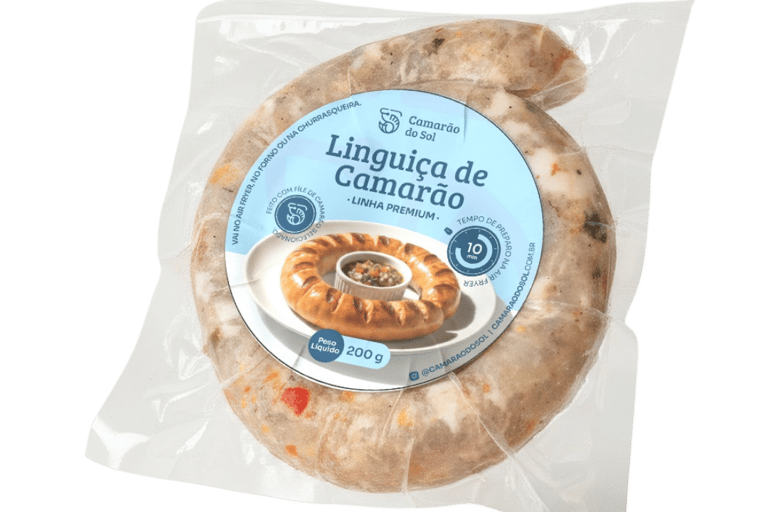 Linguica de camarao