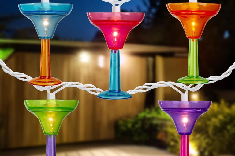 margarita string lights