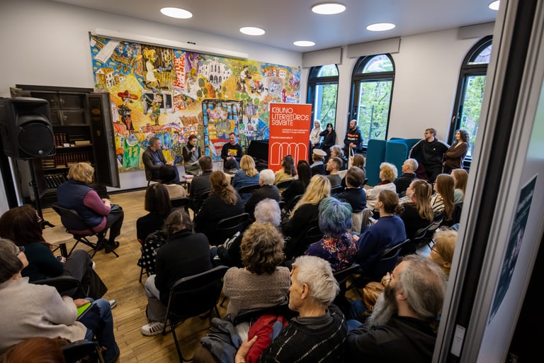 Jono Petronio nuotrauka Kauno literatūros savaitė