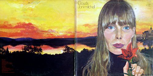 Clouds, painting by Joni Mitchell