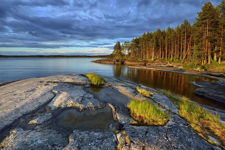 Karelia is known for its many beautiful lakes