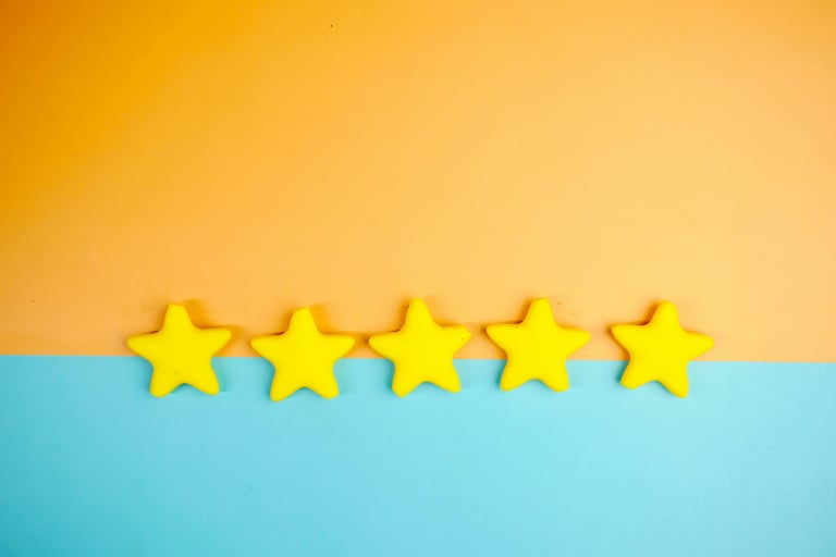 5-star customer rating