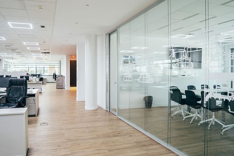 cloisonnement dans bureaux