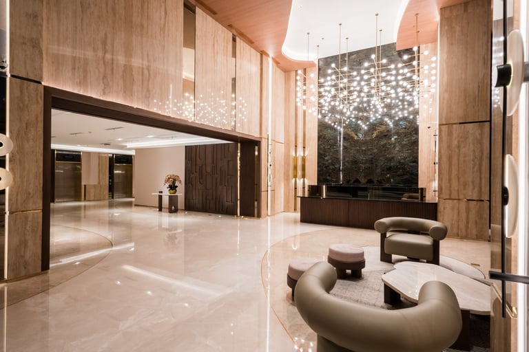 Kontraktor Interior Lobby Hotel