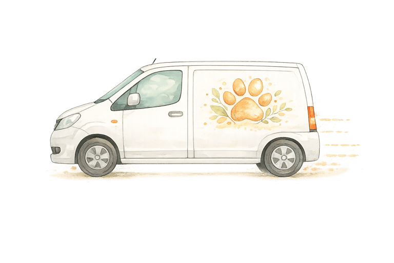 Une voiture pour mes déplacements ostéopathie animale