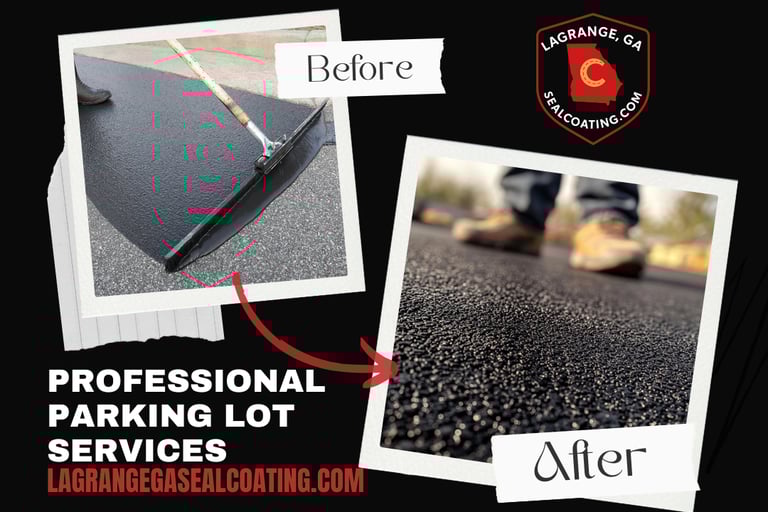 Asphalt Sealcoating & Line Striping in LaGrange, GA