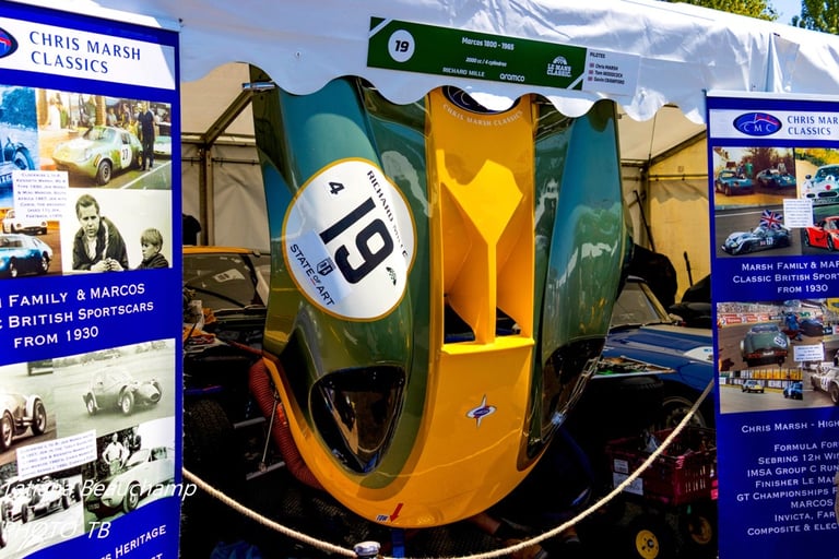 Le Mans Classic - équipe de Chris Marsh