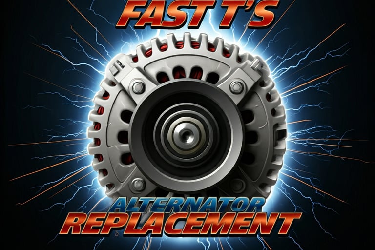 Fast T's Alternator Replacement 