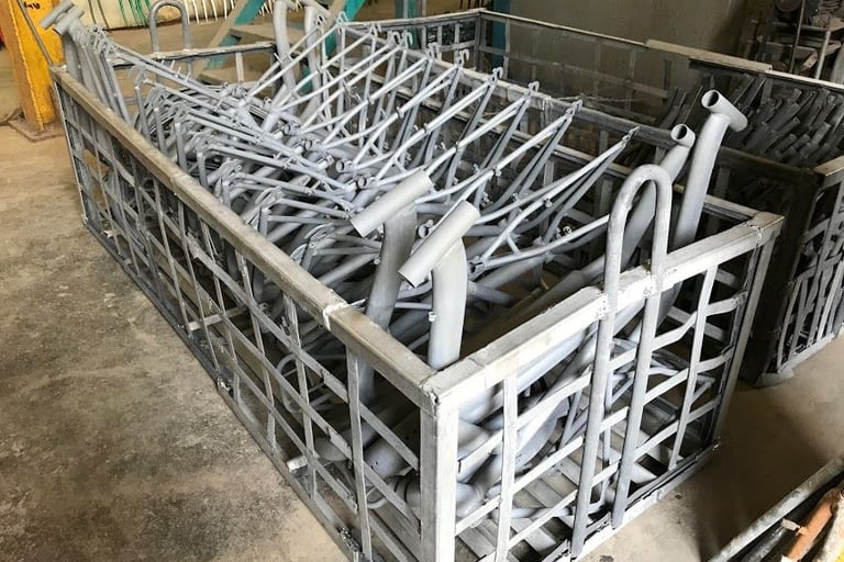  Hệ thống xử lý bề mặt sản phẩm trước khi sơn tĩnh điện