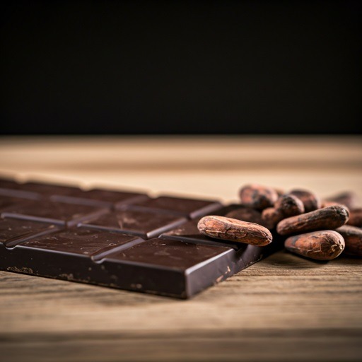 Socola đen nguyên chất được sử dụng làm nguyên liệu của tiệm sô cô la Nha Trang