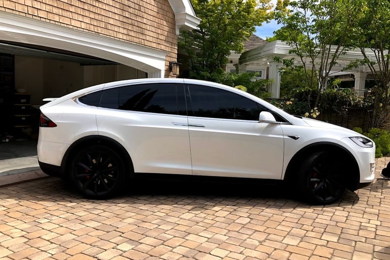 showcasing full coverage and the dramatic transformation by Bluemax Tint in Livermore.