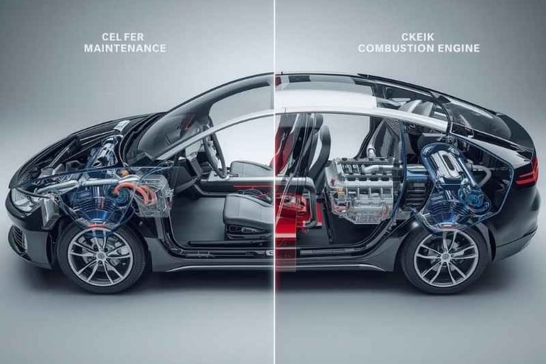 diferença entre seguro de carro elétrico e carro a combustão