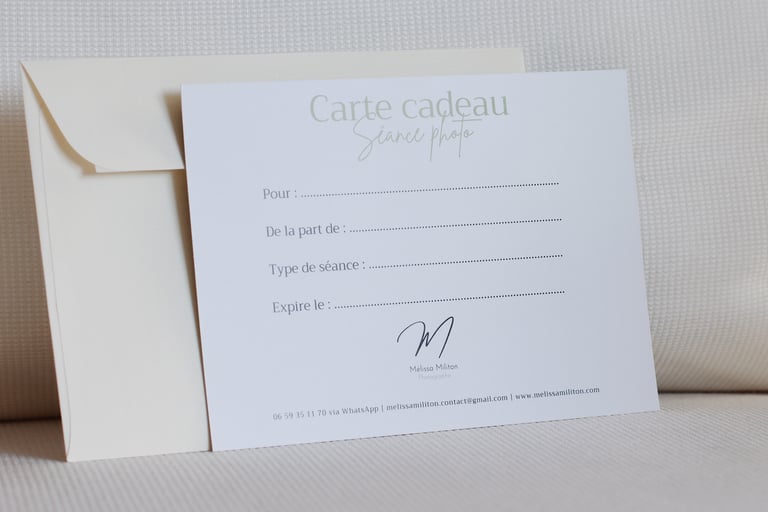 Cadeau originale séance photo fête des mères à Bourges