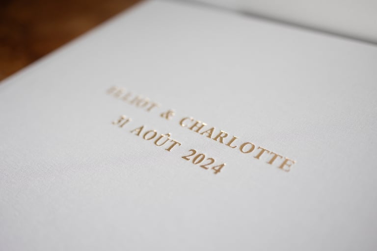 L'album photos des mariés