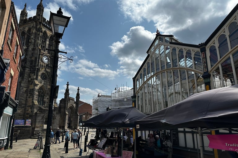 Stockport market