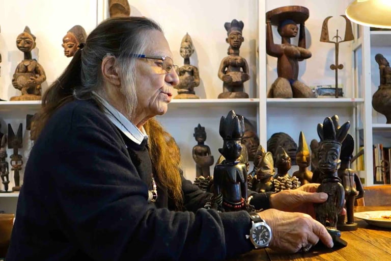 ursula heijs voorhuis vendeuse et collectioneuse d'ibeji aux pays bas