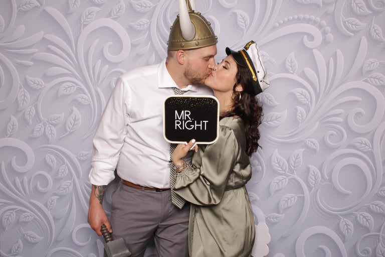 Wedding photo booth image