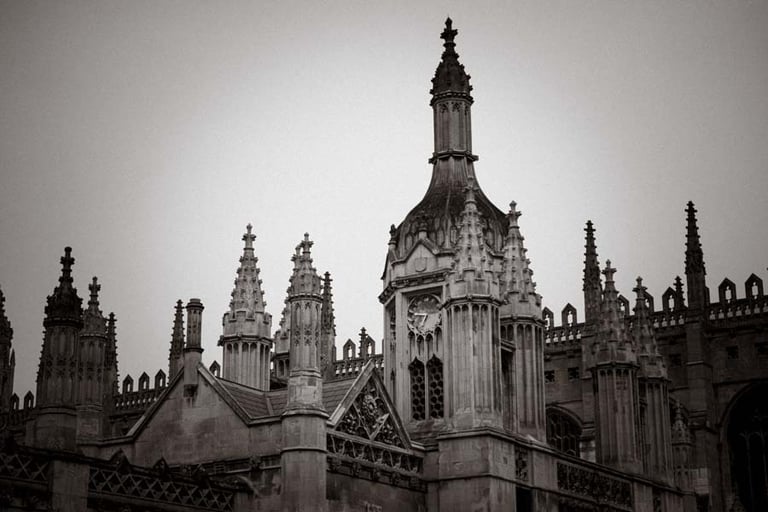 A picture of architecture and a university in Cambridge, UK, Creator: Slawek Dejneka