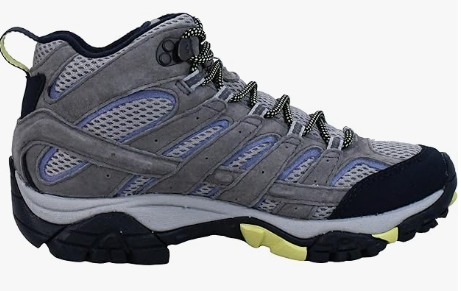 a pair of merrell moab 2 mid waterproof hiking shoes
