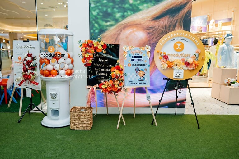 sewa mesin gacha gachapon wedding