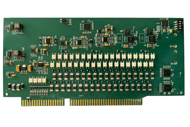 Digital & analog interface test card photo