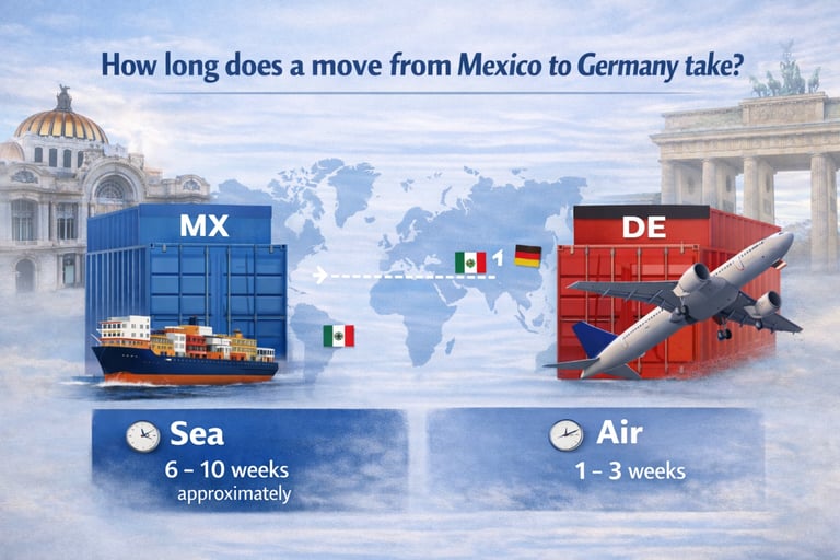 How Long Does a Move from Mexico to Germany Take?