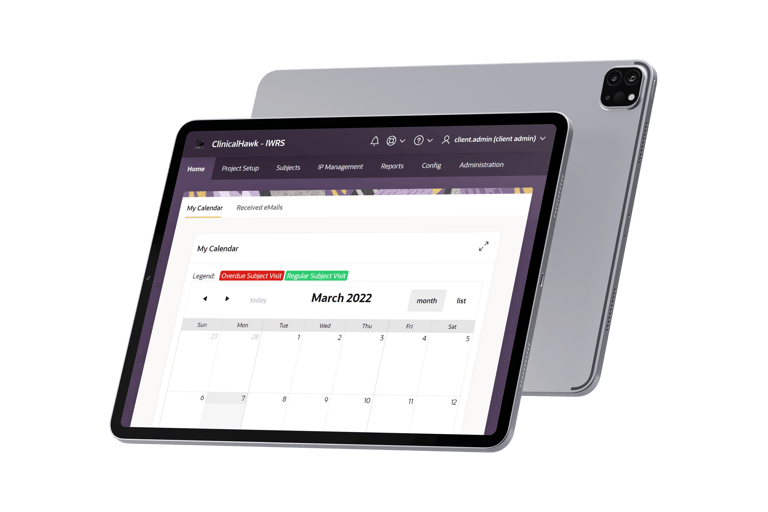 ClinicalHawk IWRS System