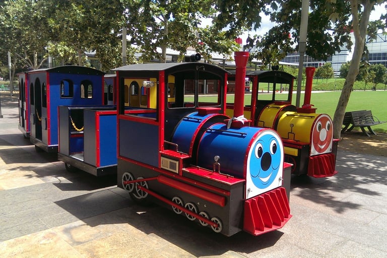 Trackless Train Houston