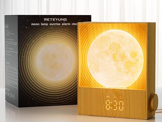 Despertador analógico Lumie Rise 100 