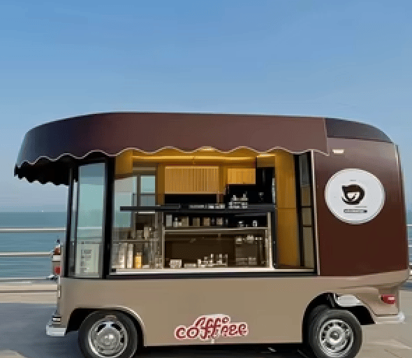 coffee on wheels 230V installation certified and Ewof done by Sparky G Ltd hassle free