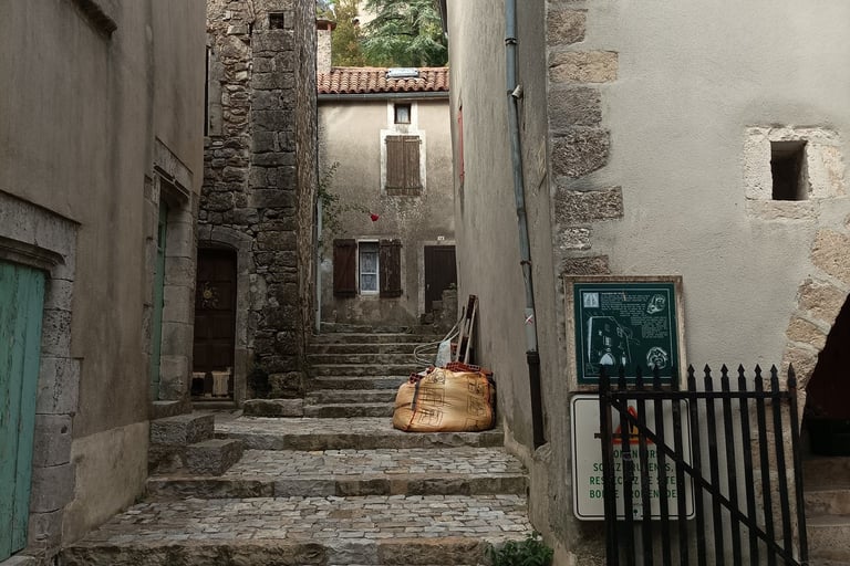 Skilfully paved stair cases