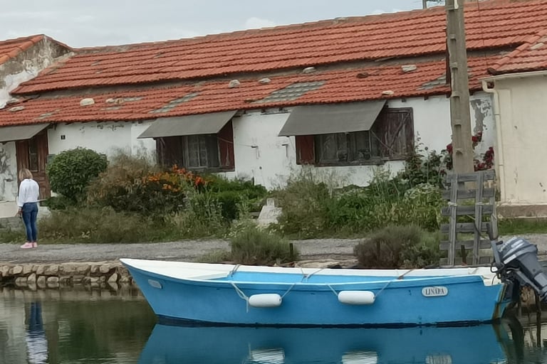 Opposite our boat