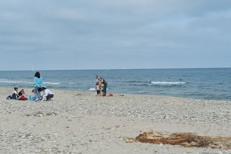 The beach at Maguelone