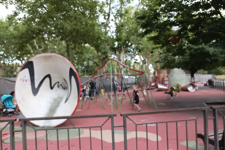 A musical themed children's play park