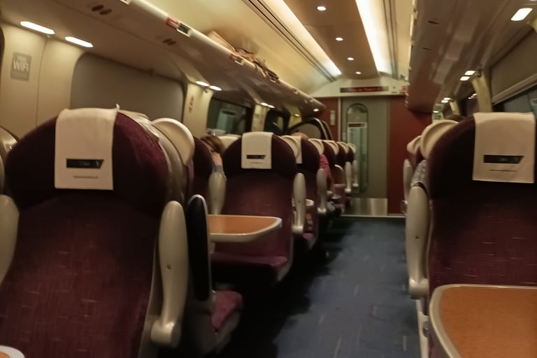 Our carriage awaits!