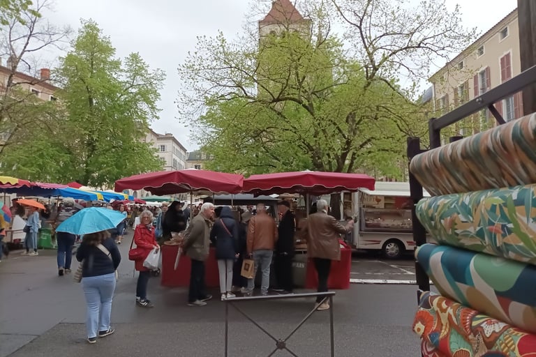Market day in Cahors