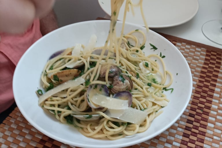 Spaghetti aux Palourdes(clams)