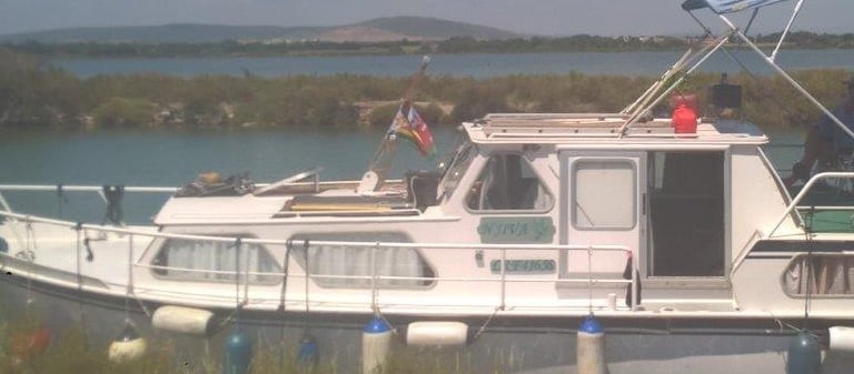 Our much loved first boat, Njiva 1