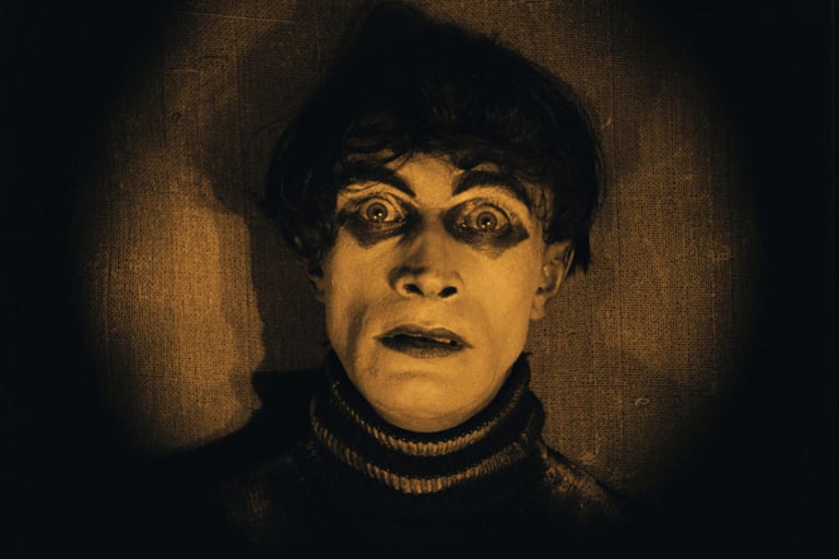 Image from the film 'Le Cabinet de Dr Caligari'