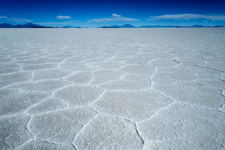 Le salar d'Uyuni
