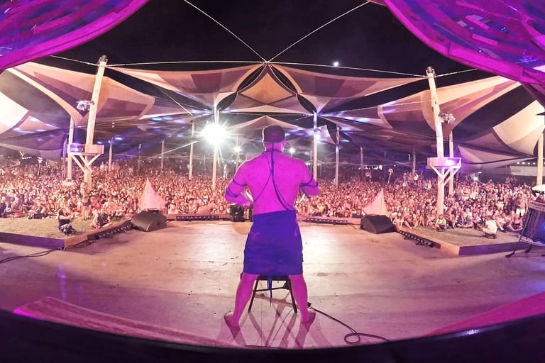 performed and hosted worshops