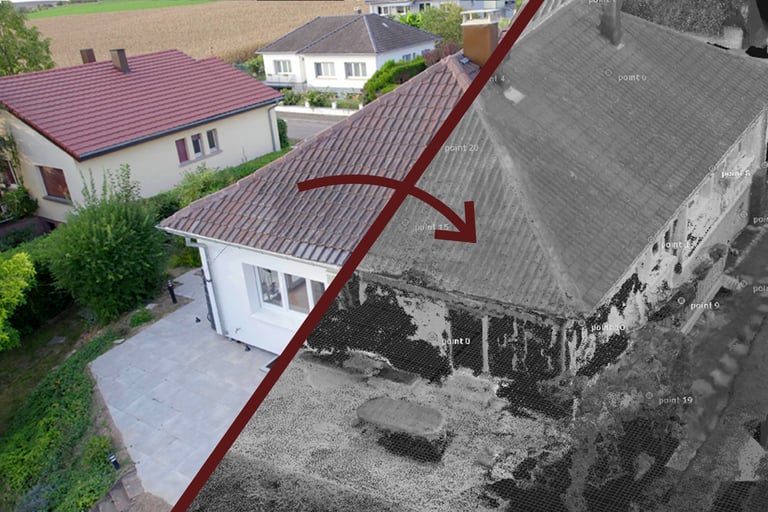 photogrammétrie bâtiment