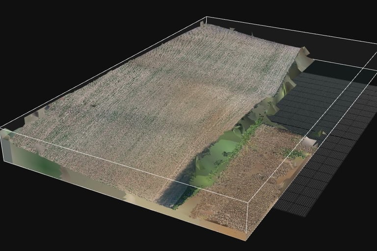 photogrammétrie terrain