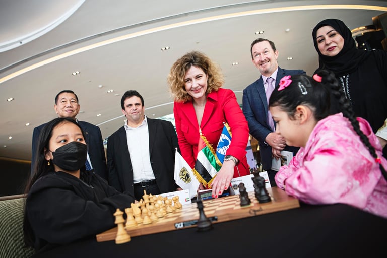 Tolerance Games - Asian Chess Women’s Contest with FIDE, UAE Chess, & ACF
